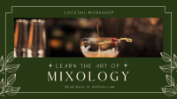 Cocktail Workshop Mixology Animation