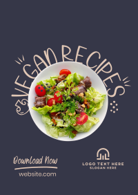 Vegan Salad Recipes Poster