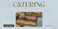 Food Catering Business Twitter Post