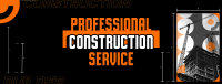 Construction Service Facebook Cover example 4