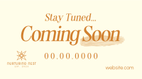 Minimalist Coming Soon Facebook Event Cover
