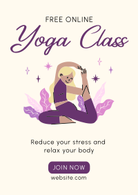 Mind With Yoga Poster