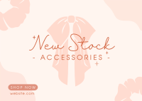 Trendy Online Accessories Postcard