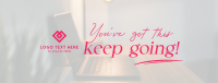 Keep Going Motivational Quote Facebook Cover