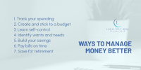 Ways to Manage Money Twitter Post