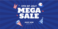 Independence Mega Sale Twitter Post