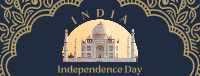 Decorative Indian Independence Facebook Cover Image Preview