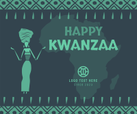 Happy Kwanzaa Celebration  Facebook Post