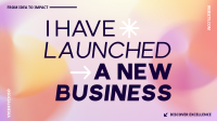 New Business Launch Gradient Animation