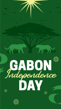 Gabon Independence Day Instagram Story