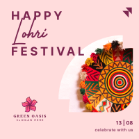 Lohri Fest Instagram Post Image Preview