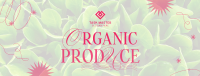 Minimalist Organic Produce Facebook Cover Image Preview