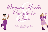 Women's March Pinterest Cover Image Preview