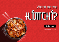 Order Healthy Kimchi Postcard Image Preview