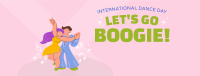 Lets Dance in International Dance Day Facebook Cover