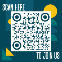 Corporate Minimalist Join Us QR Code