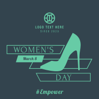 Women's Day Stiletto Linkedin Post