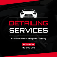 Car Detailing Services Instagram Post Design