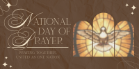 Elegant Day of Prayer Twitter Post