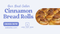 Best-seller Cinnamon Rolls Facebook Event Cover