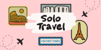 Stickers Solo Traveler Twitter Post