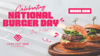 National Burger Day Celebration Animation