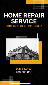 Minimal  Home Repair Service Offer Instagram Story