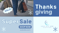 Super Sale this Thanksgiving Animation Design