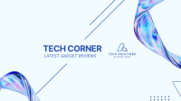 Futuristic Tech YouTube Banner Image Preview