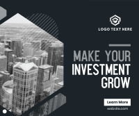 Make Your Investment Grow Facebook Post