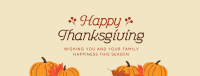 Happy Thanksgiving Facebook Cover