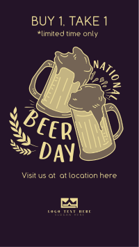 Beer Day Celebration Facebook Story