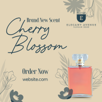 Elegant Flowery Perfume Instagram Post Image Preview