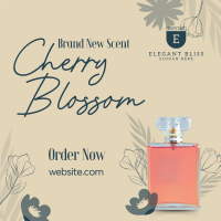 Elegant Flowery Perfume Instagram Post Image Preview