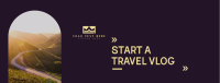 Travel Vlog Facebook Cover Design