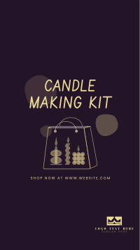 Candle Making Kit Facebook Story