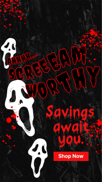 Scream Worthy Discount TikTok Video