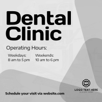 Clinic Hours Instagram Post