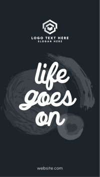 Life goes on Facebook Story