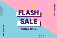 Flash Sale Memphis Pinterest Cover