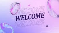 Abstract Welcome Page Facebook Event Cover Design