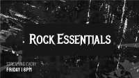 Rock Music Genre YouTube Banner