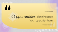 Business Quote Dreamy Facebook Event Cover