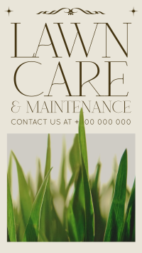 Elegant Lawn Care Facebook Story