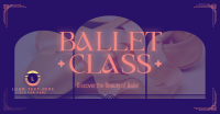 Sophisticated Ballet Lessons Facebook Ad