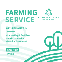 Farming Service Instagram Post Design