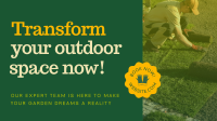 Expert Landscaping Service Animation