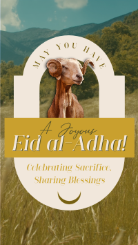 Greater Eid Ram Greeting Facebook Story