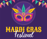 Mardi Gras Festival Facebook Post