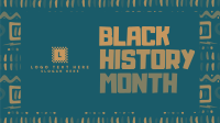 Modern Black History Month Animation Image Preview